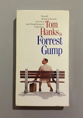 Forrest Gump (VHS, 1994) - Tom Hanks, Robin Wright, & Gary Sinise - Image 1 of 4