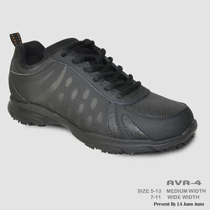 VANGELO Women Slip Resistant Shoe AVA-4 Black - Picture 1 of 8