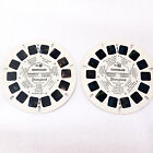 GAF View Master Viewmaster Disneyland Frontierland Reels A1762&A1763 Lot of 2