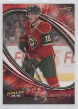 2008-09 Upper Deck Power Play Box Set James Sheppard #143