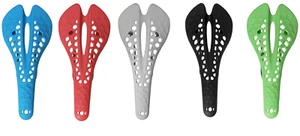 In Built Suspension Lightweight Plastic Road Fixie MTB Bike Saddle Hollow Seat - Picture 1 of 12