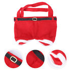 4Pcs Xmas Santa Pants Gift Candy Bags - Red Santa Treat Shorts Stocking Filler