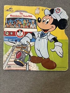 The Mouseketeers' Train Ride 1977 paperback book - Picture 1 of 9