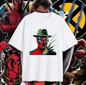 Sublimated Deadpool and Wolverine T-shirt Marvel Comics Disney - Picture 1 of 1