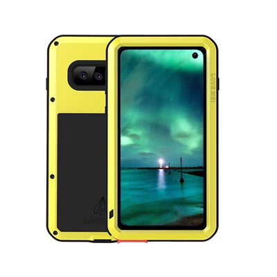 For Galaxy Note20 Ultra S10/S10+/S10e Luxury Gorilla Glass Aluminum Metal Case  - Image 1 of 4