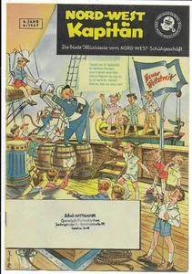 Nord-West Kapitän Nr.6 von 1957 - TOP Z1 Kinder-Illustrierte Werbeheft - Picture 1 of 2