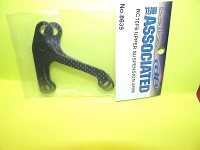   Team Associated Rc10F6 UpperSuspension Arm Graphite 8639 - Image 1 of 4