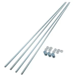 Kit de acoplamiento de cable de varilla de freno para remolque caravana 4 m M10 universal - Imagen 1 de 1
