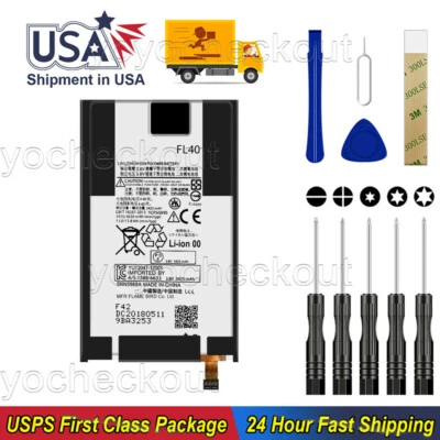 Batería de repuesto para Motorola Moto X Play XT1564 FL40 SN5963A +Herramienta adhesiva Foto 1 de 4