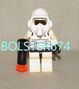 BIKER SCOUT YELLOW HEAD Minifigure LOOSE From Lego Star Wars DISCOLORING - Picture 1 of 5