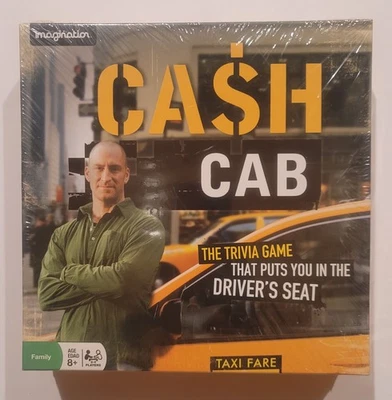 Cash Cab Trivia Board Game by Imagination NIB - Image 1 of 2
