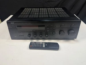 Yamaha RX-595 80 Watt Receiver w Remote + Cables Bundle TESTED/WORKS! - Picture 1 of 15