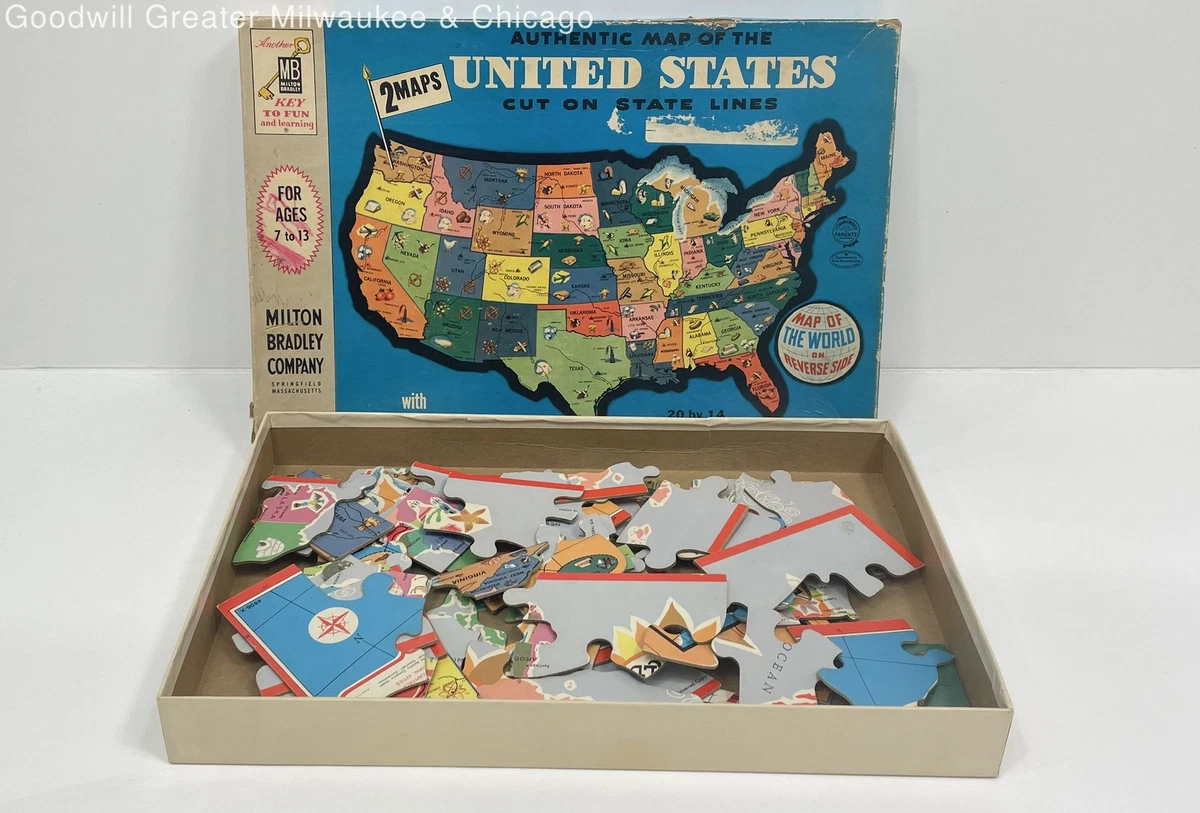 Milton Bradley Vintage Puzzles for sale | eBay