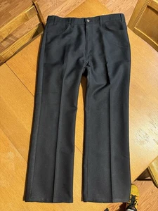 Levi’s 517 Dress Jeans W40 L30 Black DACRON Polyester Bootcut Guatemala - Picture 1 of 11