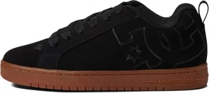DC Court Graffik Black Gum Mens Skate Trainers Shoes - Bild 1 von 1