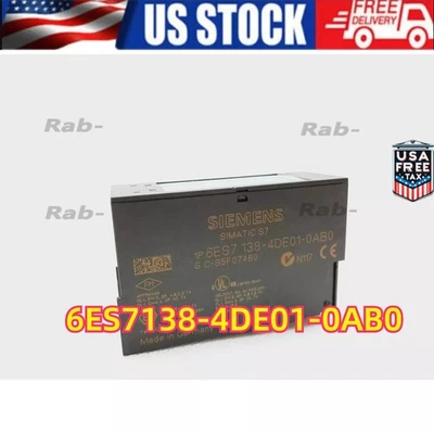 New Siemens 6ES7 138-4DE01-0AB0 6ES7138-4DE01-0AB0 PM-E Power Modules for ET200S - Image 1 of 4