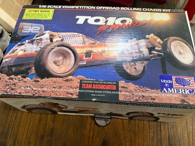 Nuevo en caja Associated Horizon TQ10 RC10 grafito pagano pintado Andy’s sin montar Foto 1 de 4