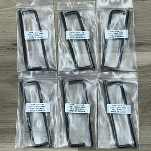 3/16" Long Arm Hex Wrenches L Hex Key Black HDW-0014-12 Lot Of 12 - Picture 1 of 2