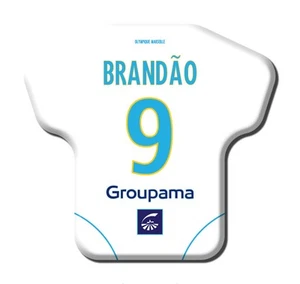 Magnet ähnlich T-Shirt Fußball Saison 2008/2009 Marseille 9 Brandão - Bild 1 von 9