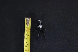 Schwarzes Kostüm Spider-Man Marvel Superhelden Secret Wars Micro Mini Wackelkopf - Bild 1 von 2