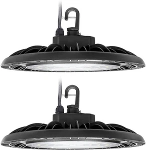 Hyperikon LED UFO High Bay Light 200W 5000K (800 Watt Replacement),2 PACK - Picture 1 of 9
