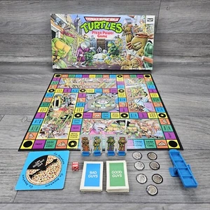 1987 Teenage Mutant Ninja Turtles Pizza Power Board Game 99.9% Complete  - Picture 1 of 20
