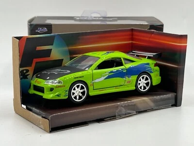 JADA TOYS Fast And Furious Mitsubishi Eclipse Brian's 1/32 Jada 97609 Neuf Boite d'Origine