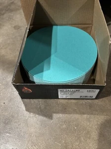 (50 Sheets) High Teck 180 Grit 6" Sanding Discs Hook & Loop Green Sandpaper - Bild 1 von 3