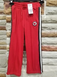 365 Kids Red Wide Leg Track Pants - Picture 1 of 7