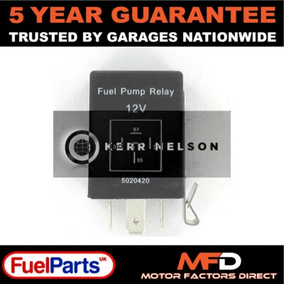 Kerr Nelson Fuel Pump Relay Fits Ford Escort 1982-1990 1.6 2.0 REL017MF - Image 1 of 2