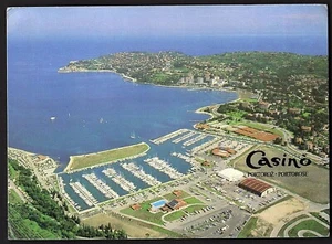 QSL QSO RADIO CARD "Photo of Casino,YU3EO,Milos A. Oblak", Portoroz", (Q2569) - Picture 1 of 2