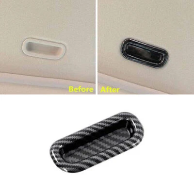 Cubierta de mango de claraboya interior de fibra de carbono para Mitsubishi Pajero Montero 2009-2021 Foto 1 de 4