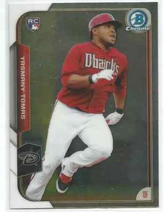 Yasmany Tomas Arizona Diamondbacks 2015 Bowman Chrome Rookie Card * - Picture 1 of 2