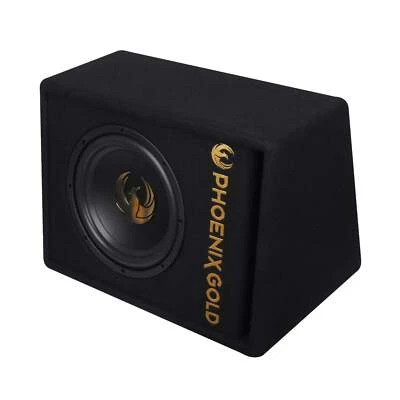 Phoenix Gold Z8AB 8 Inch Active Sub Amplified Subwoofer Enclosure 125w RMS - Image 1 of 4