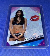 Vanessa Hanson Custom Holo Kiss Sexy MMA Rookie Refractor Prizm Card  ufc rc