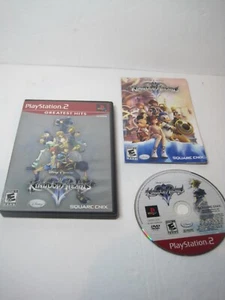 Kingdom Hearts II (Sony PlayStation 2, 2006) Tested CIB Complete - Picture 1 of 4