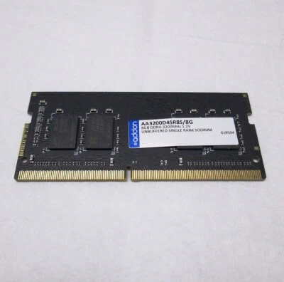 NEW 8GB DDR4 3200 (PC4-3200AA) PC4-25600 Laptop SODIMM  MHz Non-ECC 260-Pin RAM - Image 1 of 4