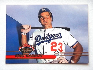 Eric Karros #528 Topps Stadium Club 1993 Baseball Card (Los Angeles Dodgers) E - Picture 1 of 2
