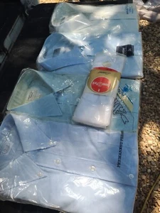 Lot Of 4 NIB Mens Arrow Kent Vintage Dress Shirt 17-34 Big Man's 70s - Picture 1 of 23