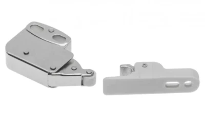 PUSH TO OPEN Spring Catch Cabinet Door Mini Latch Release Damper Buffer - Image 1 of 4