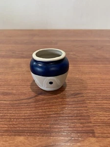 American Indian Design Miniature Hand Made Clay Seed Pot # B132 - Picture 1 of 8