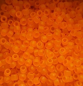 20 grams HYACINTH FROSTED TOHO GLASS SEED BEADS SIZE 8 (3mm) COL NO. 10BF - Picture 1 of 7
