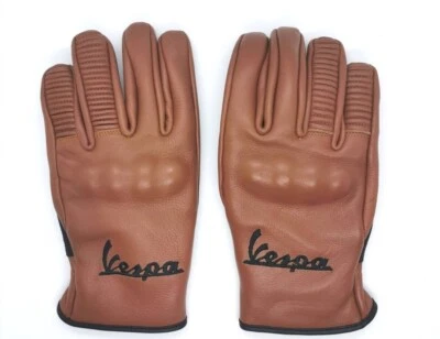 Vespa Scooter Rustic Brown Italian Leather PX GTS GTV LT LML GS Sprint MODS Ska - Image 1 of 4