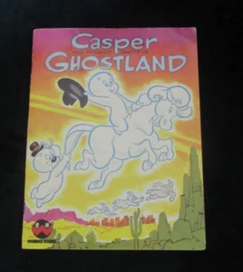 Casper the Friendly Ghost in Ghostland Wonder Book 1969 / 1987 - Picture 1 of 4