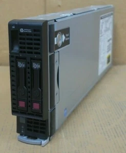 HP BL460c GEN8 G8 2x 8-Core E5-2670 2.6GHz 128GB RAM 2-Bay P220i Blade Server - Picture 1 of 5