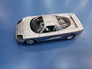 Mercedes Benz C112 Gullwing Prototype Guiloy 1:18 Metal Plata Colección - Imagen 1 de 13