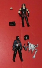 2 VHTF ACTION FIGURES ZARTAN & SHADOW VIPER! 1:18th G.I Joe Cobra