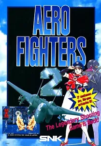 Aero Fighter 2 Neo Geo Arcade AES MVS CD Glossy Promo Ad Poster Unframed A0825 - Picture 1 of 6