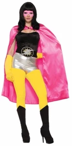 Pink Adult Superhero Ninja Turtles Bandit Costume Eye Mask Tie Back  - Picture 1 of 2