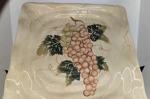 Piatto quadrato illimitato da tavolo Cabernet uva bianca. Fuori Produzione - Foto 1 di 9